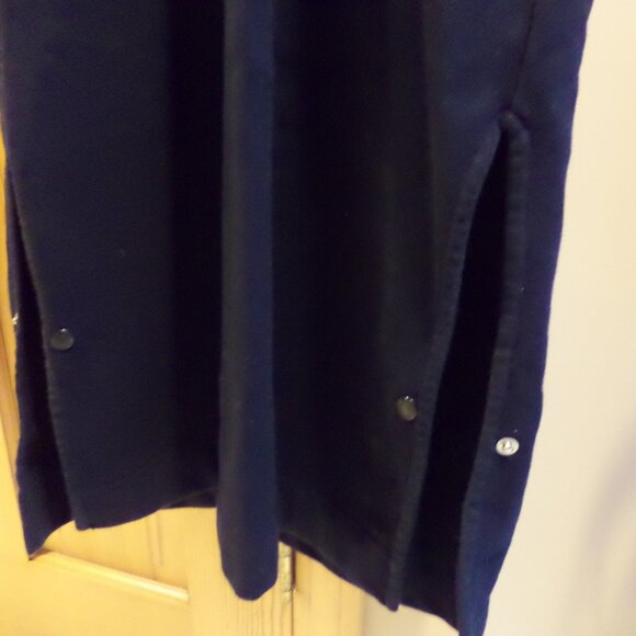 Lauren POLO SHIRT DRESS with Hood ~ BATHING SUIT COVER-UP - Navy - Size P/S - Picture 8 of 10